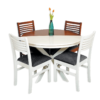 4 seater round dining table