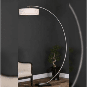 curved floor lamp