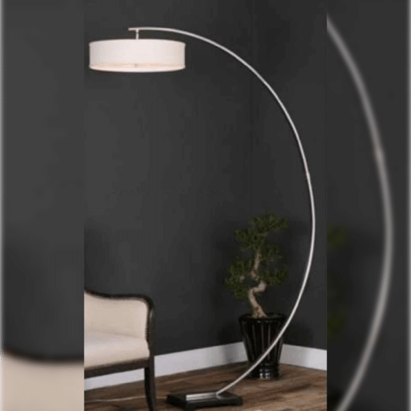 curved floor lamp