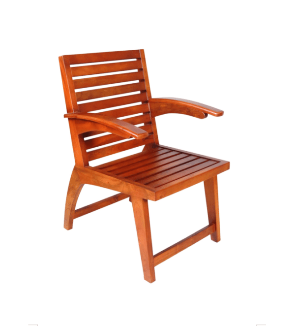 mahogany sit out wooden chair