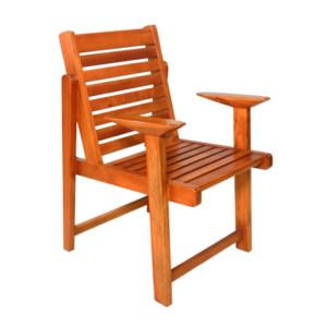 mahogany sit out wooden chair