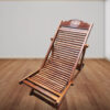 Foldable wooden rocking chair