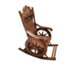 Wooden rocking chair