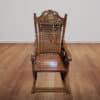 Wooden rocking chair