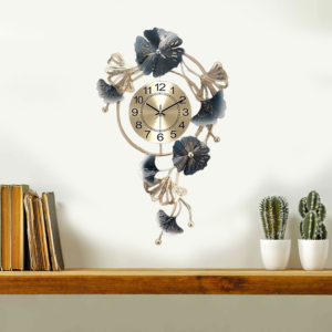 Metal wall clock wall art