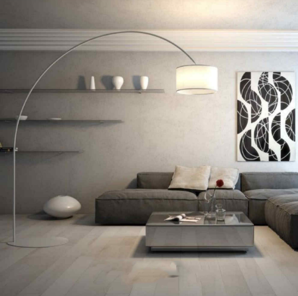 Arc floor lamp