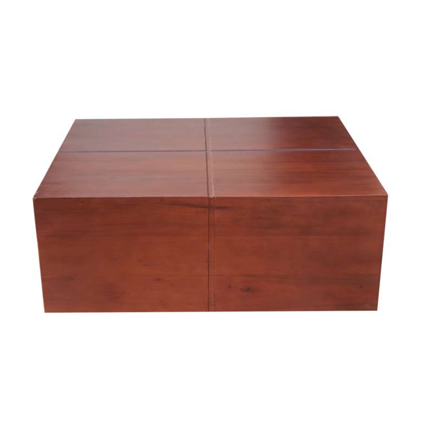 Mahogany wooden coffee table