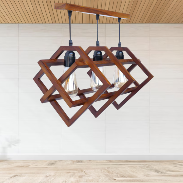 Teak wooden Ceiling hanging light