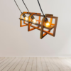 Teak wooden Ceiling hanging light