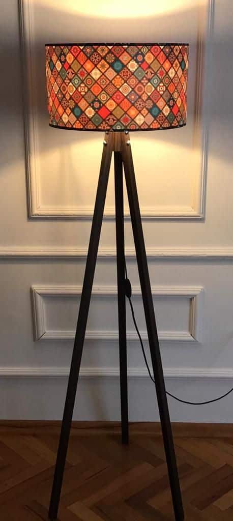 Tripod Floor Lamp Natural